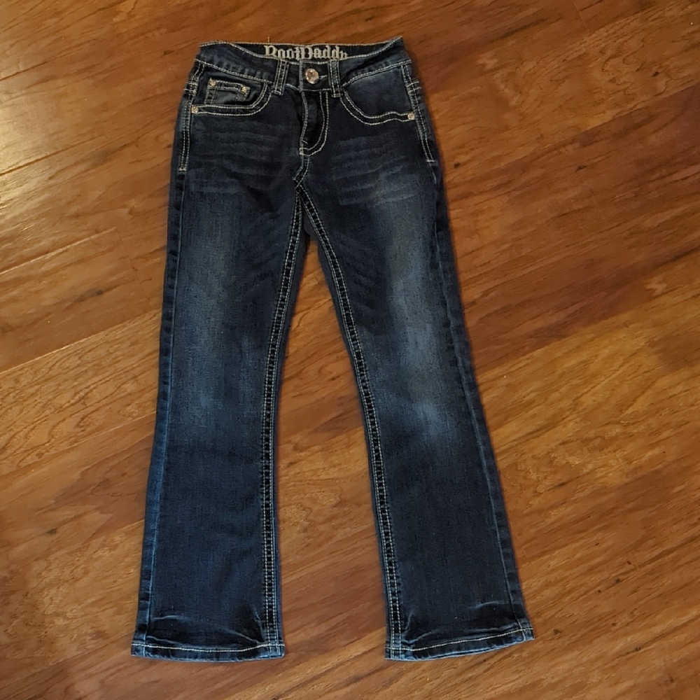 Fancy BootDaddy Jeans in Dark Blue